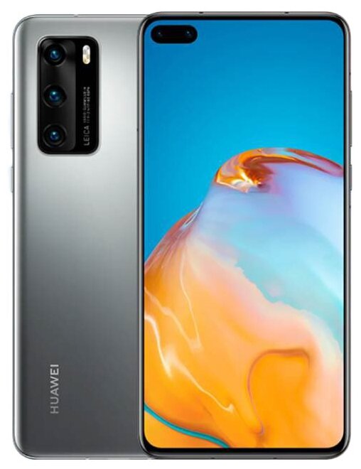 Смартфон HUAWEI P40 8/128 ГБ Global, Dual nano SIM, серебристый