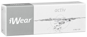 Контактные линзы iWear activ (30 линз) R 8.6 D -1.25