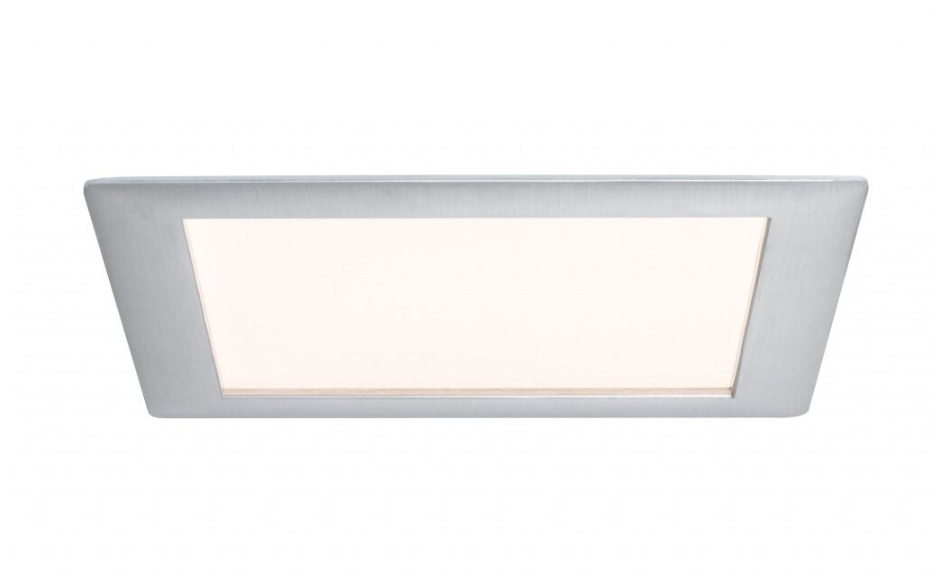 Встраиваемый светильник Panel eckig LED 1x8W, 2700К, Al-g