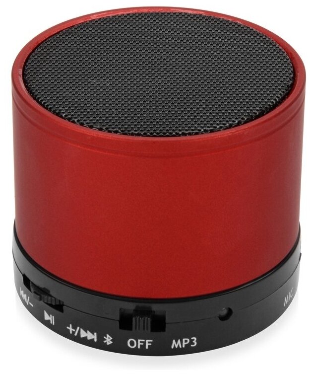 Колонка беспроводная "Ring" с функцией Bluetooth®, красный