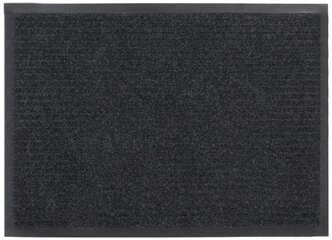 Коврик Sunstep влаговпитывающий "Ребристый" 80х120 см, черный, 35-063sun