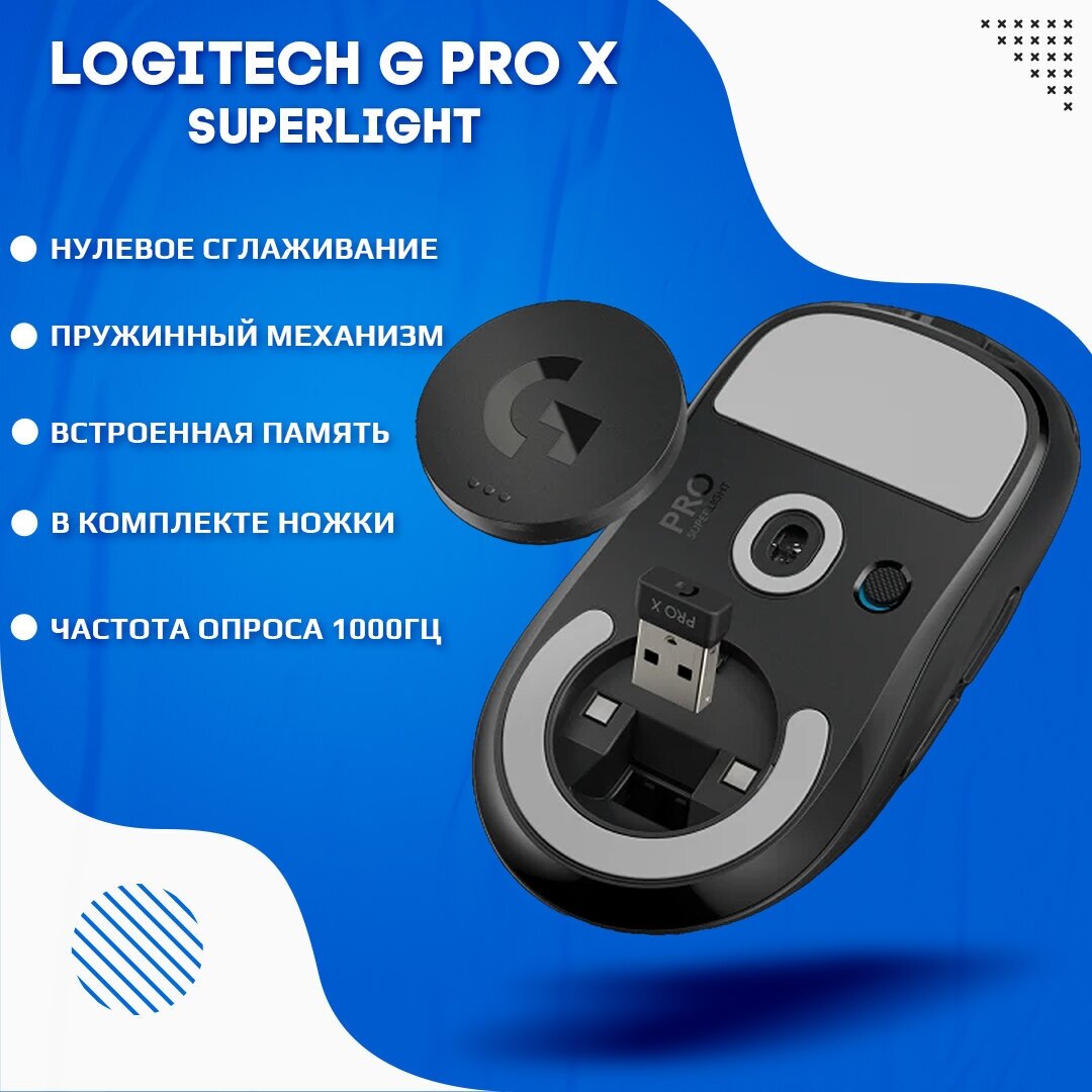 Беспроводная игровая мышь Logitech G Pro X Superlight