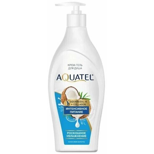 AQUATEL Крем-Гель для душа Глубокое Увлажнение, 500г