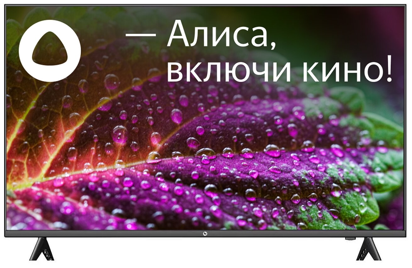 43" Телевизор Hi VHIX-43U169MSY 2020 LED на платформе Яндекс.ТВ, черный