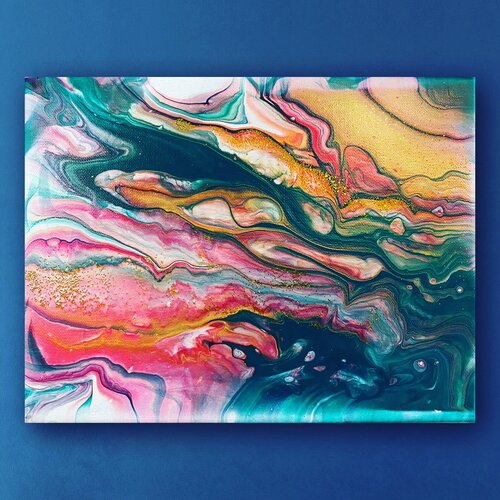 Интерьерная картина Флюид Арт Абстракция