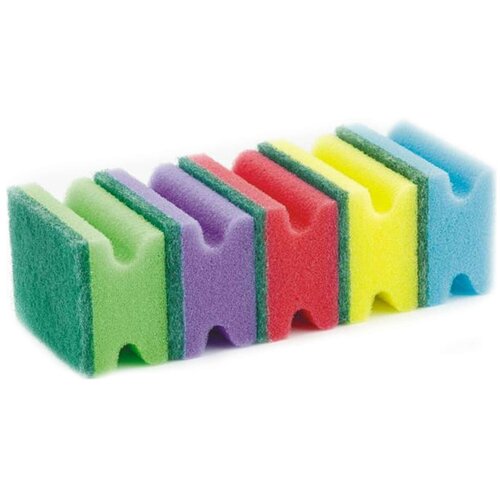 Губка для посуды щавель, 5 шт (арт.100156)