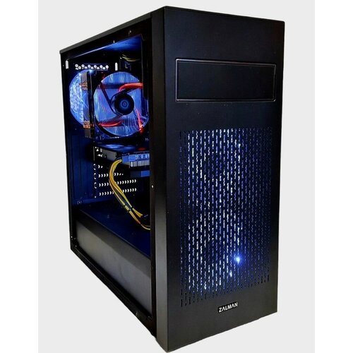 Системный блок intel Xeon E5-2630v3,16Gb RAM,256Gb SSD, RX580 8Gb,500W, ATX case Zalman N2