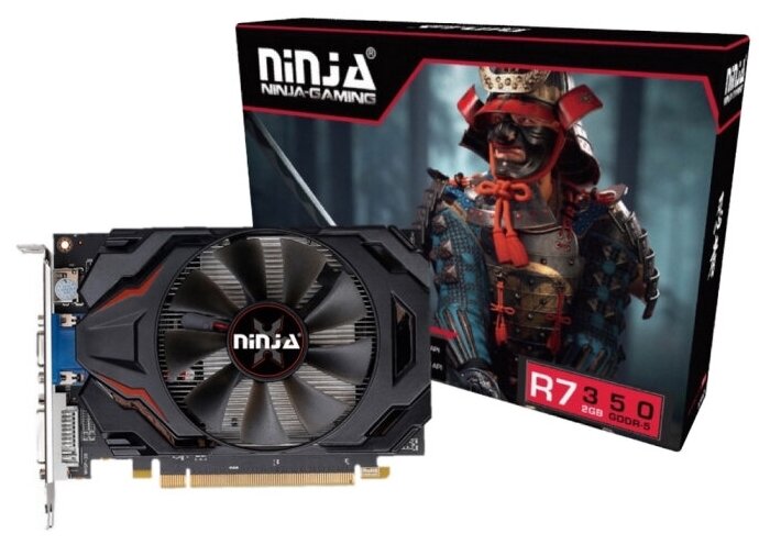 Ninja R7 350 (512SP) 2GB GDDR5 128bit VGA DVI HDMI RTL (AKR735025F)