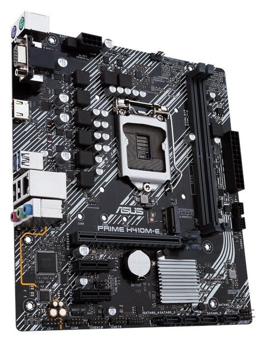 Материнская плата ASUS PRIME H410M-E