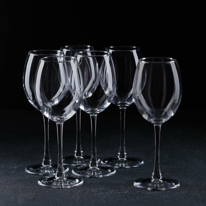 Paşabahçe Набор стеклянных бокалов для красного вина Enoteca, 440 мл, 6 шт