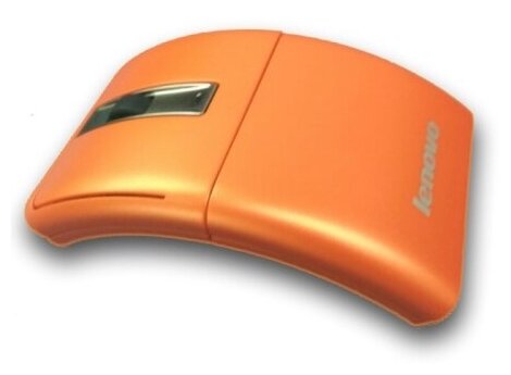 Беспроводная мышь Lenovo Wireless Laser Mouse N70, оранжевый