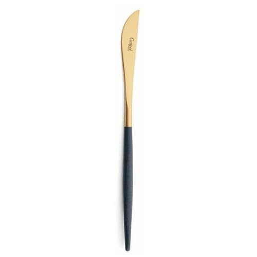 Нож столовый CUTIPOL GOA matte gold/blue GO.03BLEGB