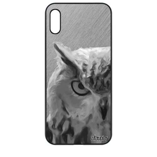 фото Чехол на телефон honor 8a, "сова" хищник филин utaupia