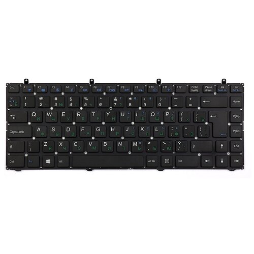 Клавиатура для ноутбука DNS Clevo W230 W230SD W230SS pn 6-80-W5470-280-1 MP-12R76SU-430 910₽