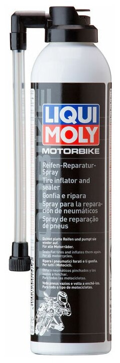 Герметик Liqui Moly Motorbike Reifen-Reparatur-Spray 300мл (1579) - фото №1