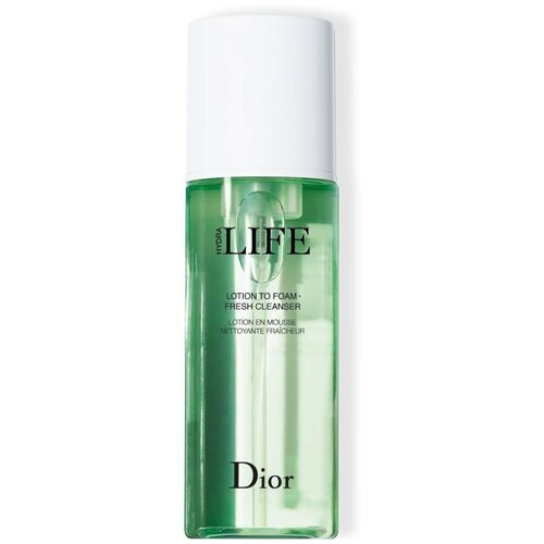 Dior очищающий лосьон-пенка для умывания Hydra Life Lotion To Foam Fresh Cleanser, 190 мл, 200 г