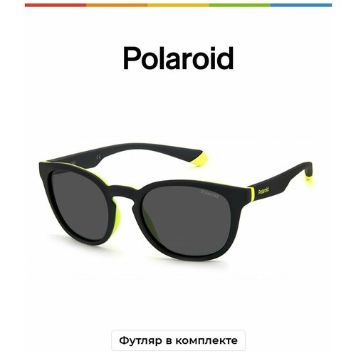 Солнцезащитные очки Polaroid Polaroid PLD 2127/S 71C M9 PLD 2127/S 71C M9, серый, черный солнцезащитные очки polaroid pld 2127 s 08a m9 52