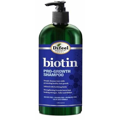 Шампунь для роста волос с биотином Pro-Growth Biotin Shampoo, 354,9 мл. Difeel