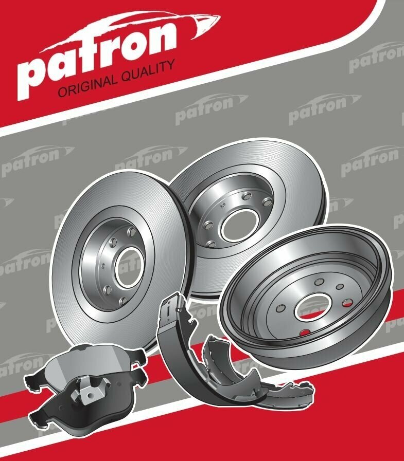 Барабан тормозной patron арт pdr1587 - Patron арт PDR1587