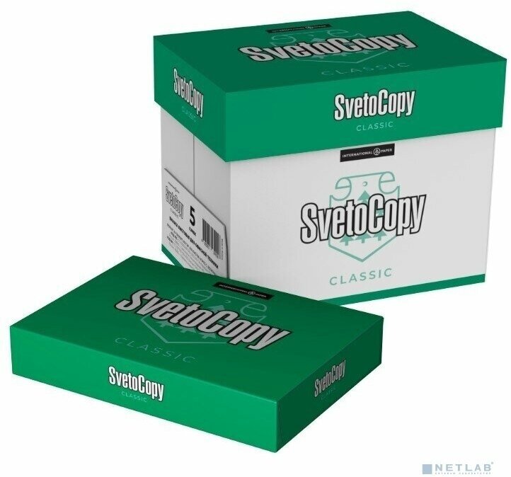 Бумага офисная SVETOCOPY 96% А4 80г/м 500л (5 пачек)