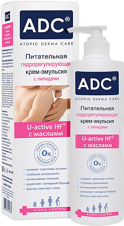 ADC крем-эмульсия питательная гидрорегулирующая фл. 200мл Наша Мама ООО (Наша Мама ООО) - фото №1