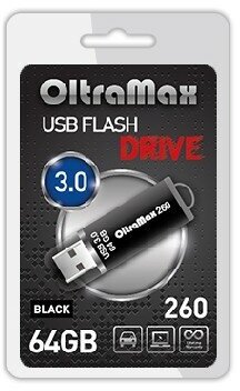 OLTRAMAX OM-64GB-260-Black 3.0 черный