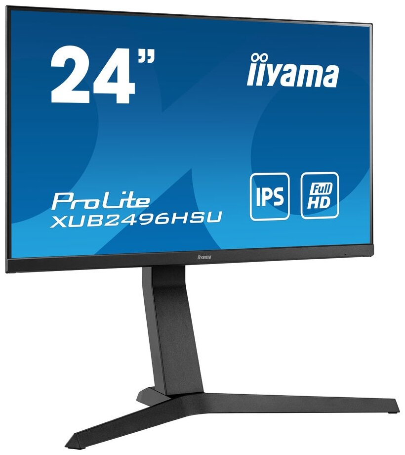 238 Монитор Iiyama ProLite XUB2496HSU-B1 1920x1080 75 Гц IPS черный