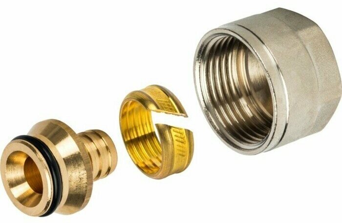 Фитинг компрессионный (евроконус) для труб PE-X STOUT SFC-0024-001622 16х2,2x1/2"