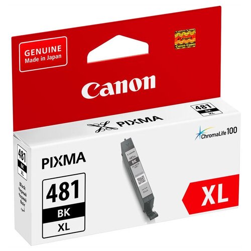 Картридж Canon CLI-481XL BK, 2047C001, 2200 стр, черный