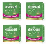 Молочная смесь Nestle Nestogen Premium 2, с 6 месяцев, для регулярного мягкого стула, 1050 г 4 упаковки - изображение