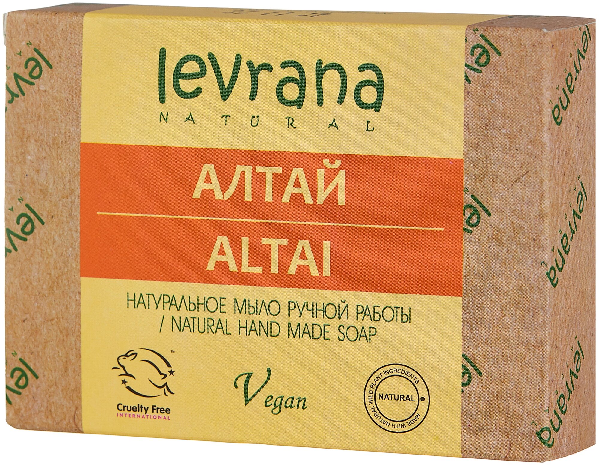 Levrana Мыло кусковое Алтай, 100 г