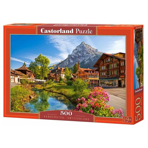 Пазл Castorland Kandersteg, Switzerland (B-52363), 500 дет., бордовый пазл castorland шато шенонсо b 52103 500 дет