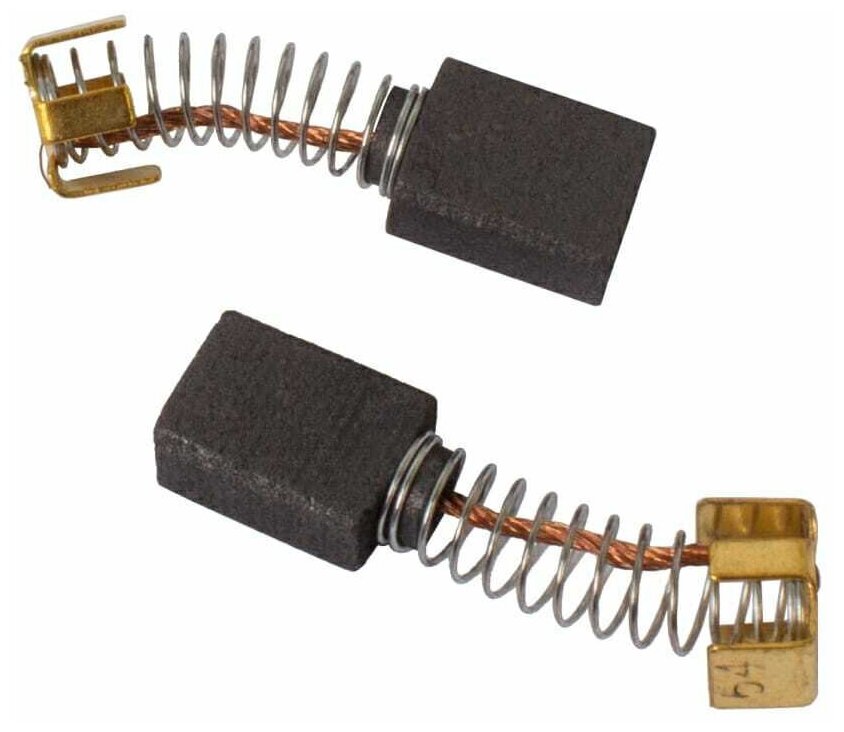Щетки для электроинструмента Makita 5x8x11 мм (пружина, пятак-уши, автоотключение) 2 шт, (SDM-28045) COFRA SDM-28045 - фотография № 2