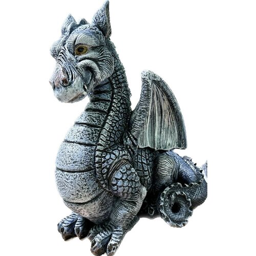 Фигура Дракон синий 45х38х23