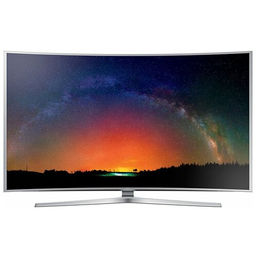 55 Телевизор Samsung UE55JS9000T 2015 QLED, серебристый
