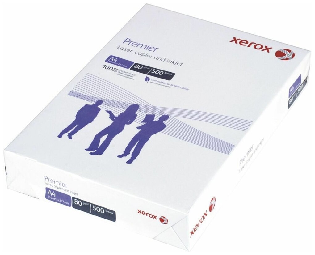 Xerox A4 Premier 80 г/м², 500 л, белый 