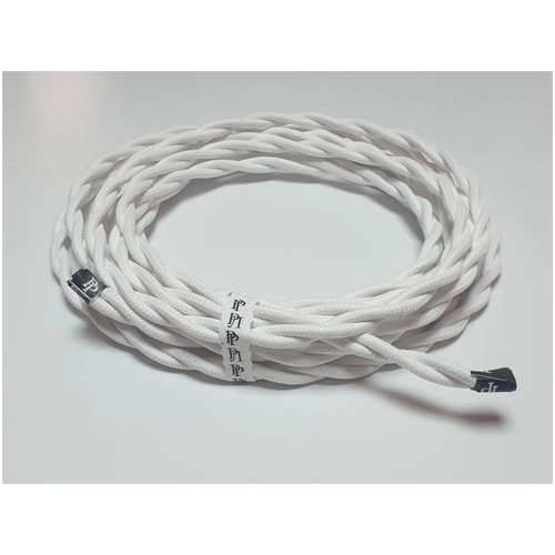 Кабель Bironi B1-427, площадь сечения 0.52 кв. мм, длина 5 м, 1 шт., белый