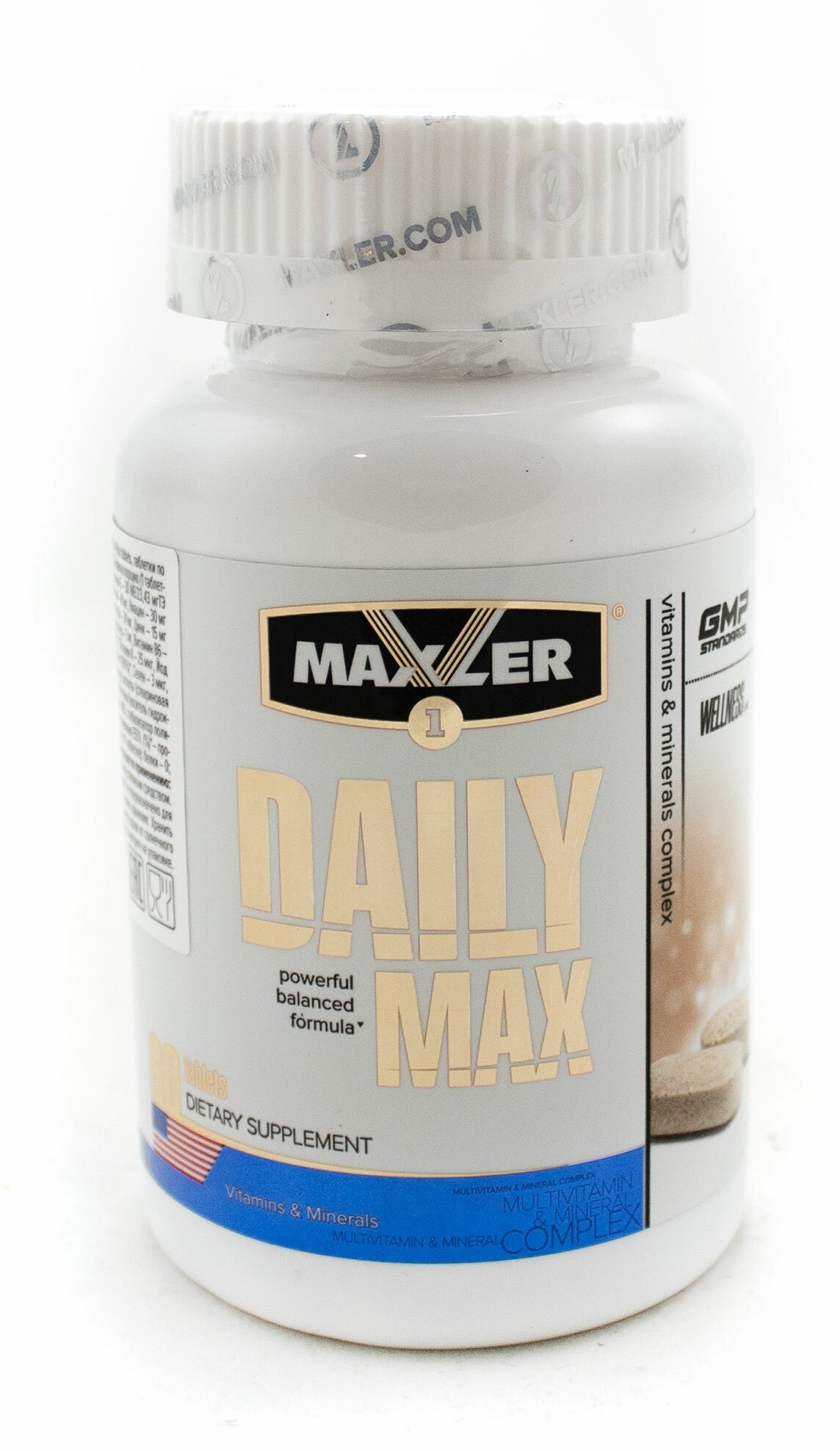 Maxler Daily Max таб., 150 мл, 100 г, 60 шт.