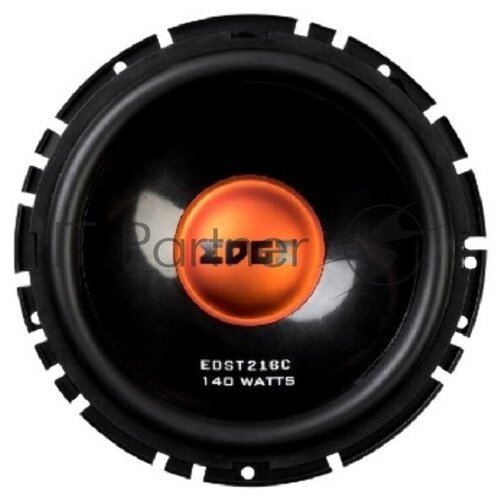 Колонки автомобильные Edge EDST216C-E6 140Вт 86дБ 4Ом 16см 6дюйм компонентные двухполосные 353600₽