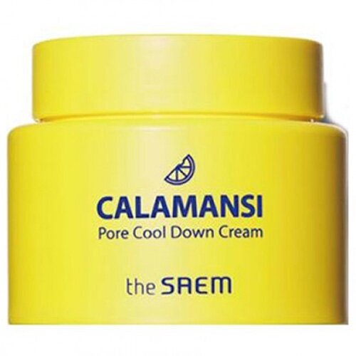 Поросужающий крем с экстрактом каламанси [The Saem] Calamansi Pore Cool Down Cream