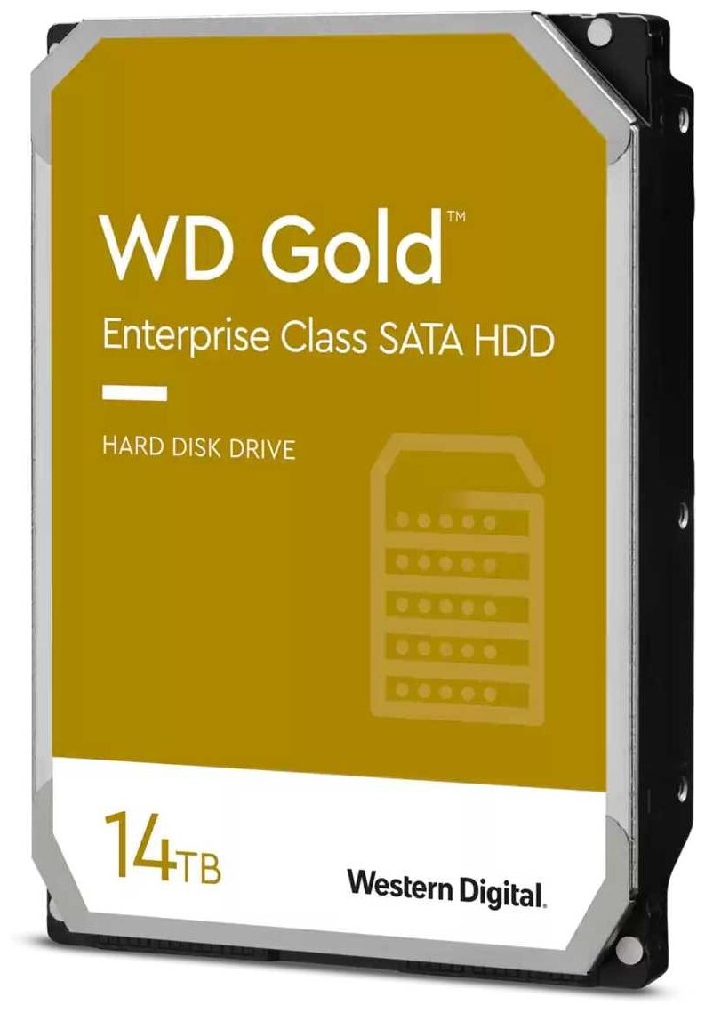 Жесткий диск WD Gold , 14Тб, HDD, SATA III, 3.5" - фото №13