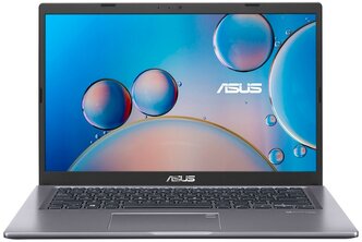 14" Ноутбук ASUS X415MA-EB215 (1920x1080, Intel Pentium Silver 1.1 ГГц, RAM 4 ГБ, SSD 512 ГБ, без ОС), 90NB0TG2-M03070, slate grey