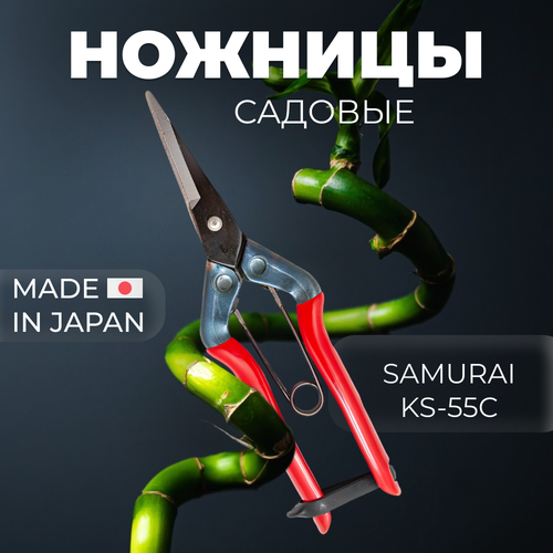 Ножницы для сбора фруктов, овощей, цветов с прямым лезвием SAMURAI KS-55C