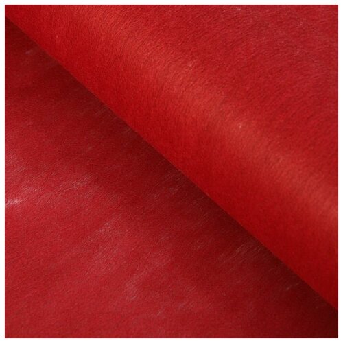 Фетр для декора и флористики однотонный бургундский красный рулон 1шт 50 см x 15 м 712₽