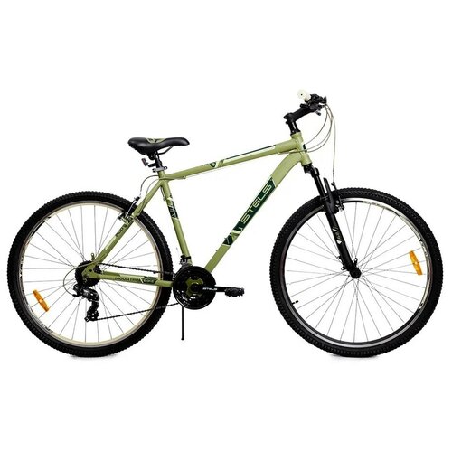 Горный велосипед Stels Navigator 900 V 29 F020, год 2022, цвет Зеленый, ростовка 17.5