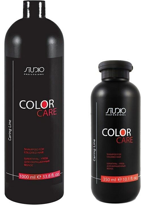 Шампунь-уход Kapous Studio Professional Caring Line для окрашенных волос Color Care 1Л