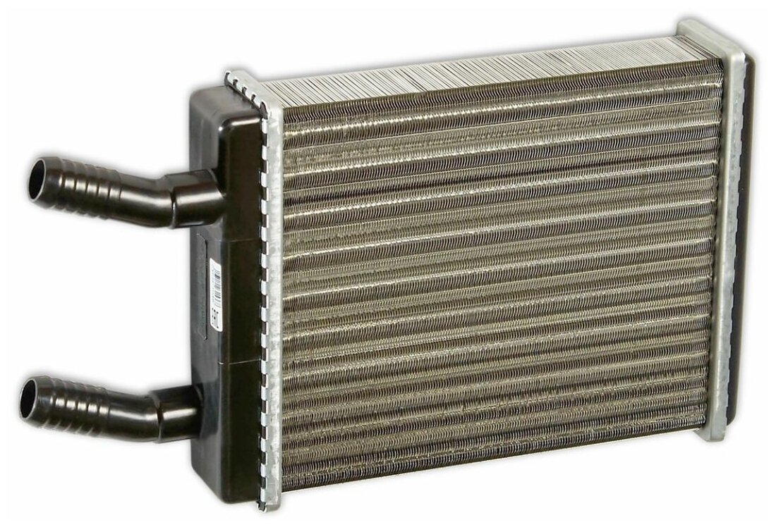 Радиатор отопителя алюм. 3110-8101060 для а/м ГАЗ 3102 и мод, 3110 после 2003 г. в. (сборн, 2х ряд, пл. бачки)