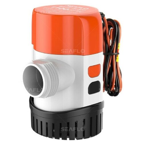 фото Помпа водооткачивающая seaflo трюмная 800 галлон/час, патрубок 19 мм/29 мм, 12v