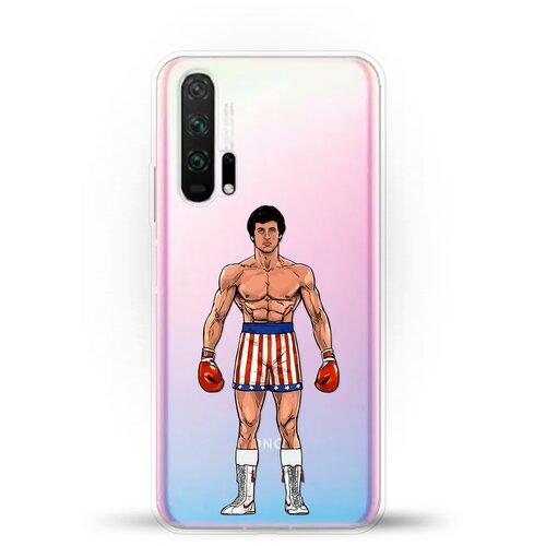 фото Силиконовый чехол слай на honor 20 pro andy & paul