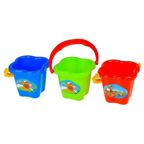 Ведро Цветок цвета микс 484₽